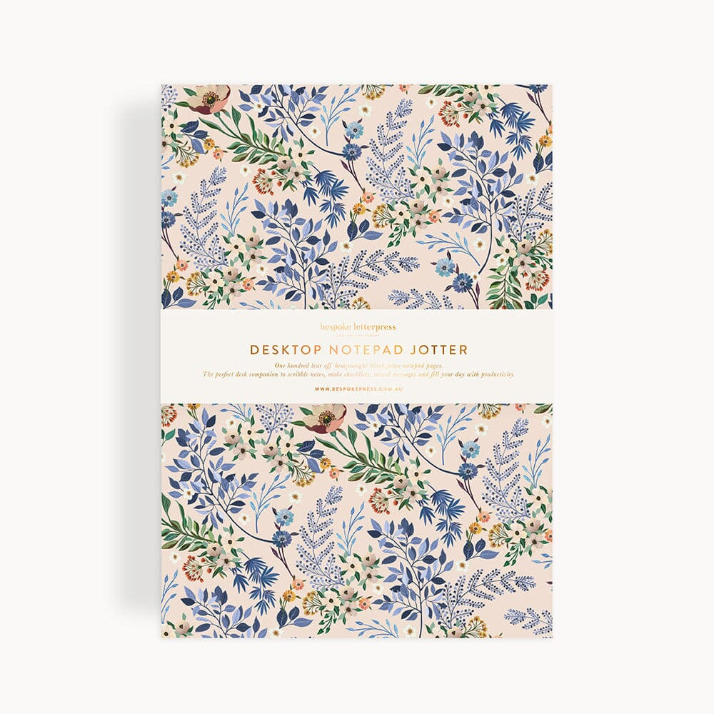 Bluebuds Notepad Desktop Jotter - Pure Apotheca