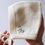 Bonnet & Bootie Set - Bow - Pure Apotheca