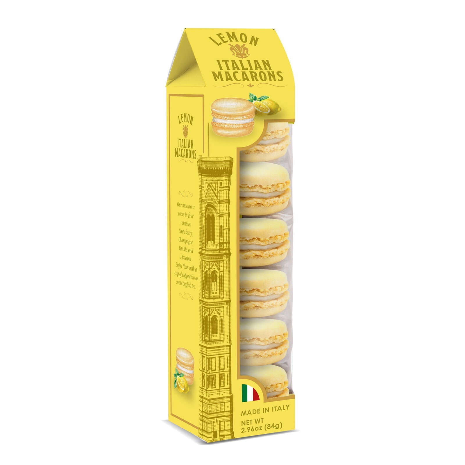 Borgo de Medici Lemon Macarons 90g - Pure Apotheca