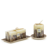 Botanical Candle Ceramic Plate Rectangle - Pure Apotheca