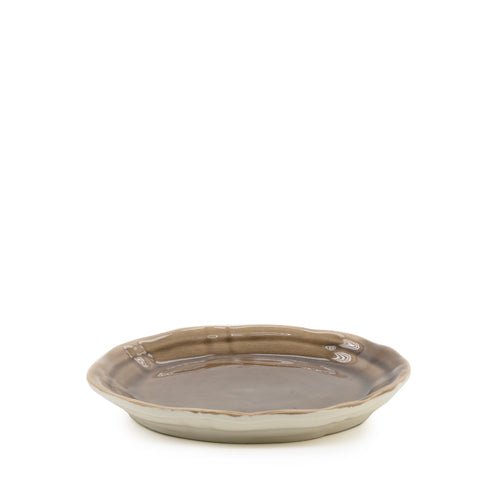 Botanical Candle Ceramic Plate Round - Pure Apotheca