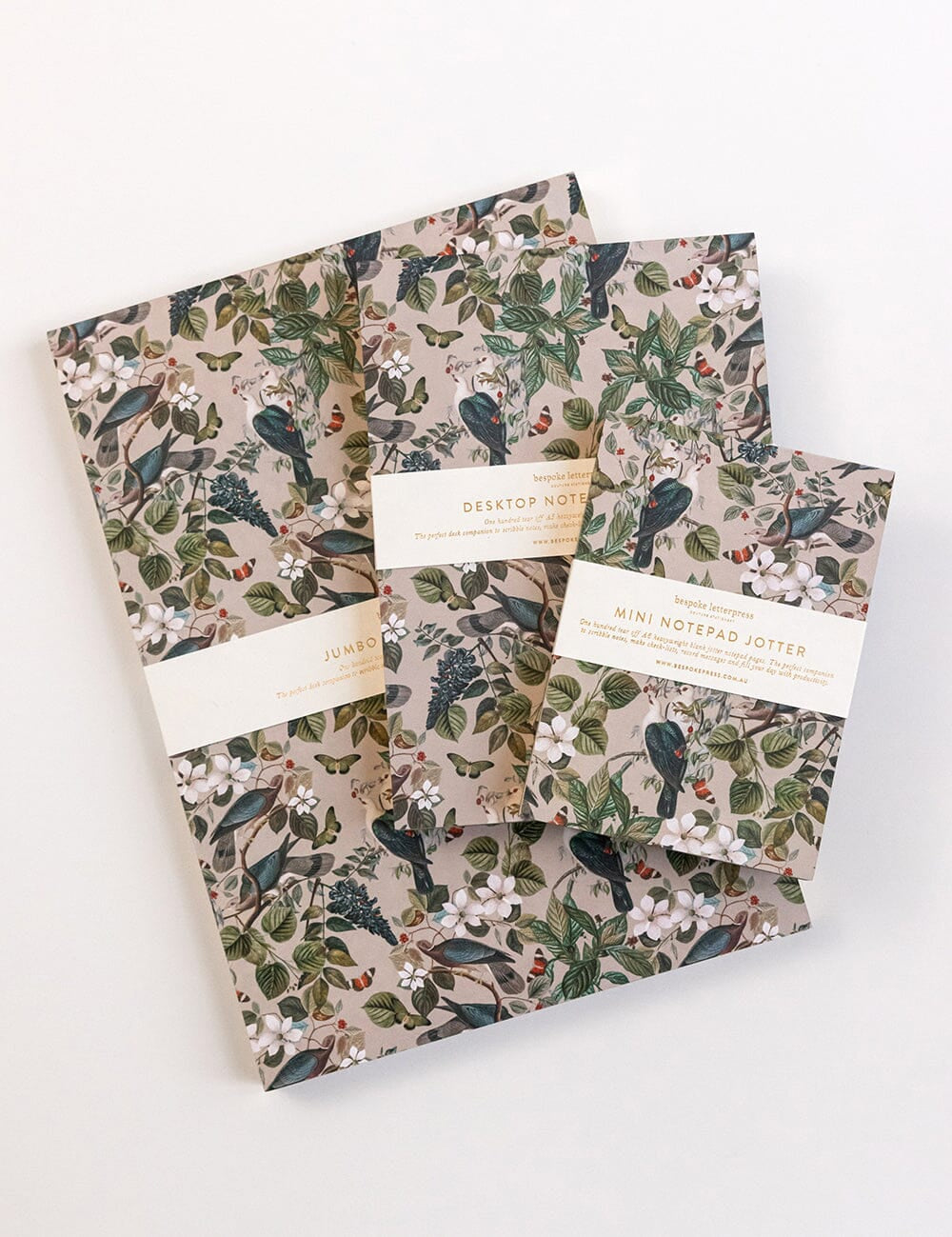 Botanical Grove Notepad Desktop Jotter - Pure Apotheca