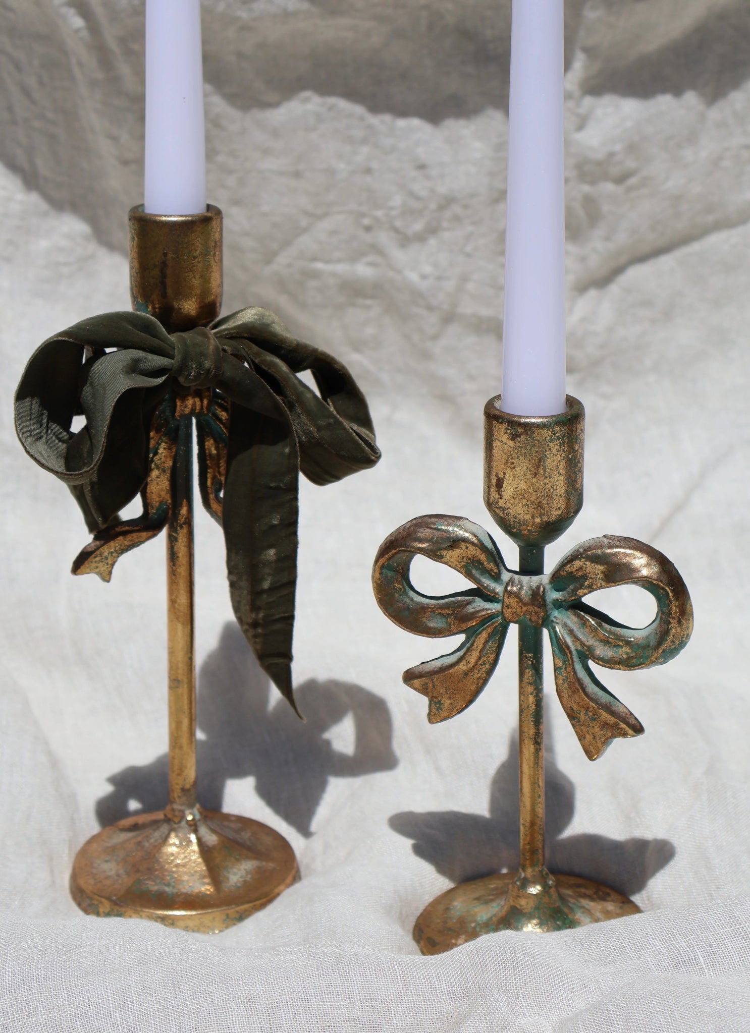 Bow Design Candleholder Small - Pure Apotheca