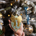Bow Enamel Ornament - Pure Apotheca
