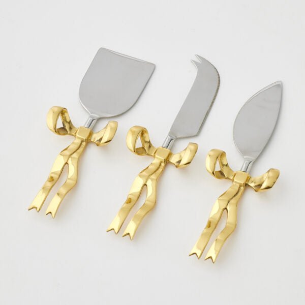 Bowtiful Cheese Knives Set/3 - Pure Apotheca