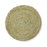 BRAIDED GREEN PLACEMAT 33CM - Pure Apotheca