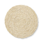 BRAIDED LIGHT NATURAL PLACEMAT 33CM - Pure Apotheca