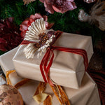 Brandy Sequin Bird with Clip Bronze - Pure Apotheca