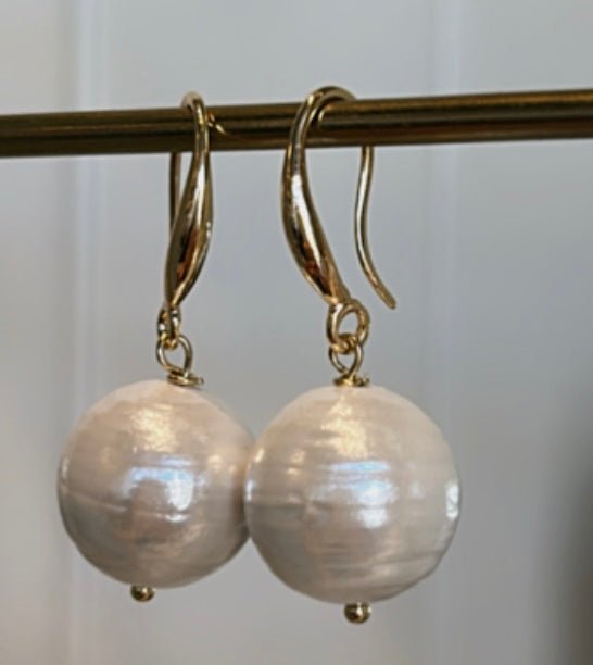 Breanna Pearl Drop Earrings - Pure Apotheca