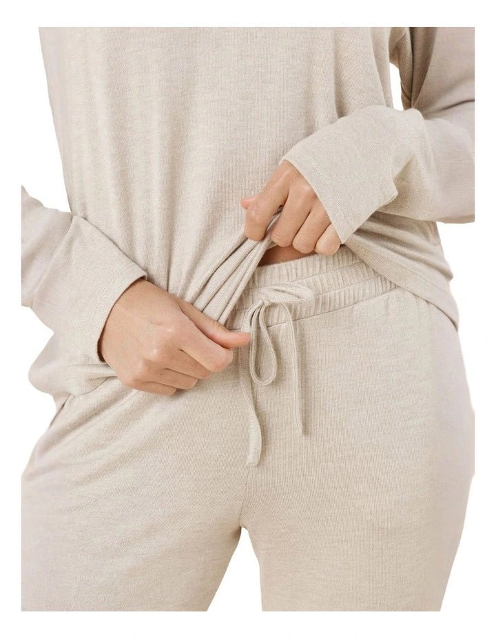 Brianna Lounge Set Oatmeal - Pure Apotheca