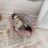 Brianna Makeup Bag Retro Pink - Pure Apotheca
