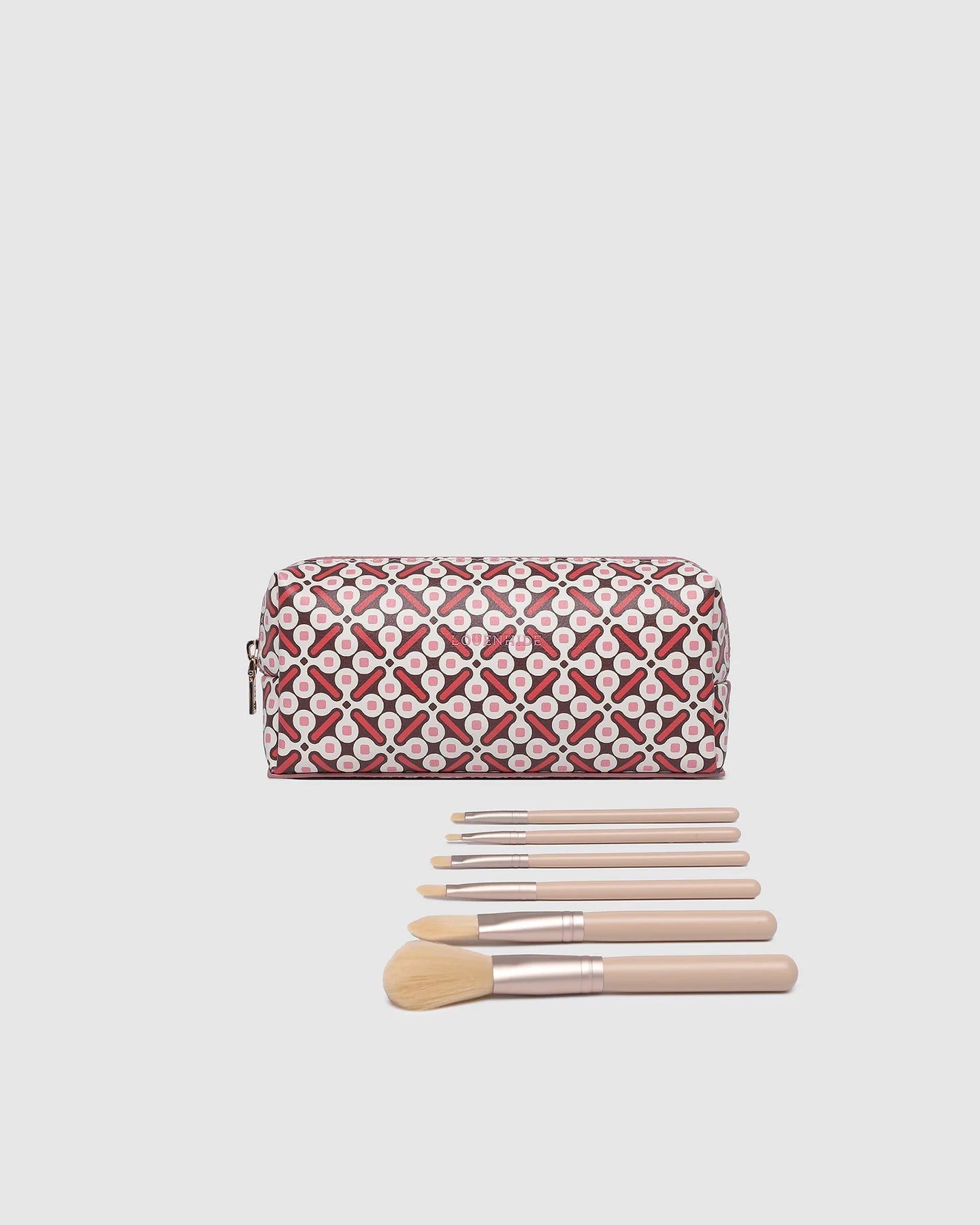 Brianna Makeup Bag Retro Pink - Pure Apotheca