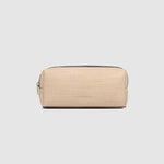 Brianna Makeup Bag with Brushes Natural/Chocolate - Pure Apotheca