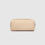 Brianna Makeup Bag with Brushes Natural/Tan - Pure Apotheca