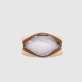 Brianna Makeup Bag with Brushes Natural/Tan - Pure Apotheca