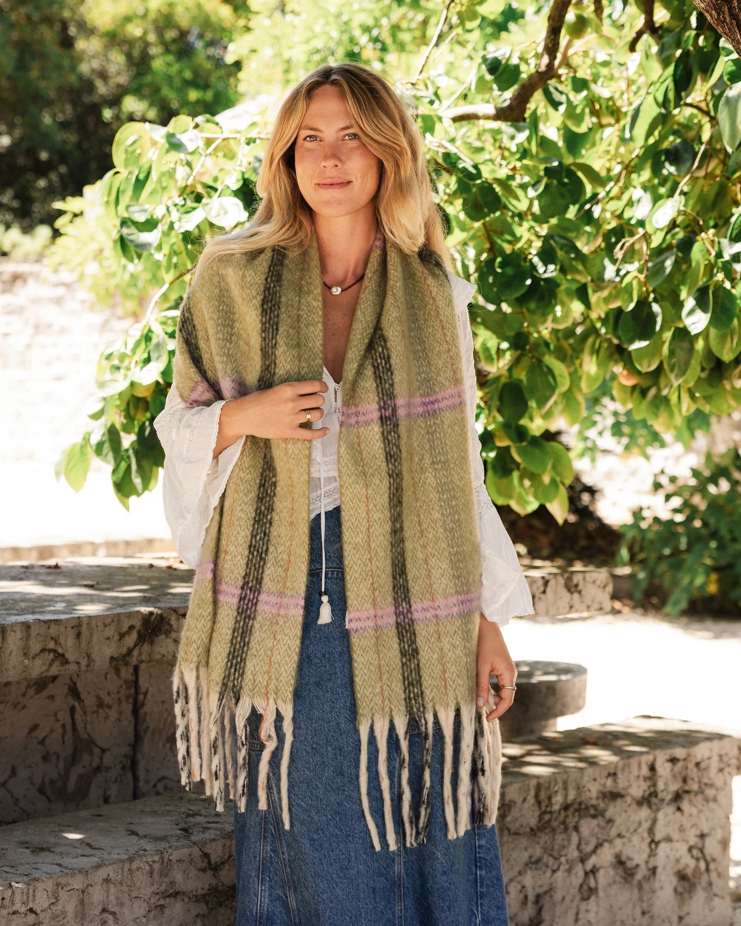 Bristol Scarf Pistachio - Pure Apotheca