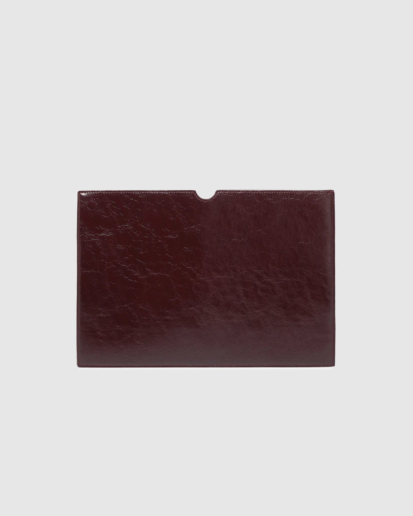 Brooke Laptop Slip Burgundy Patent - Pure Apotheca