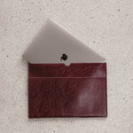 Brooke Laptop Slip Burgundy Patent - Pure Apotheca