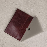 Brooke Laptop Slip Burgundy Patent - Pure Apotheca