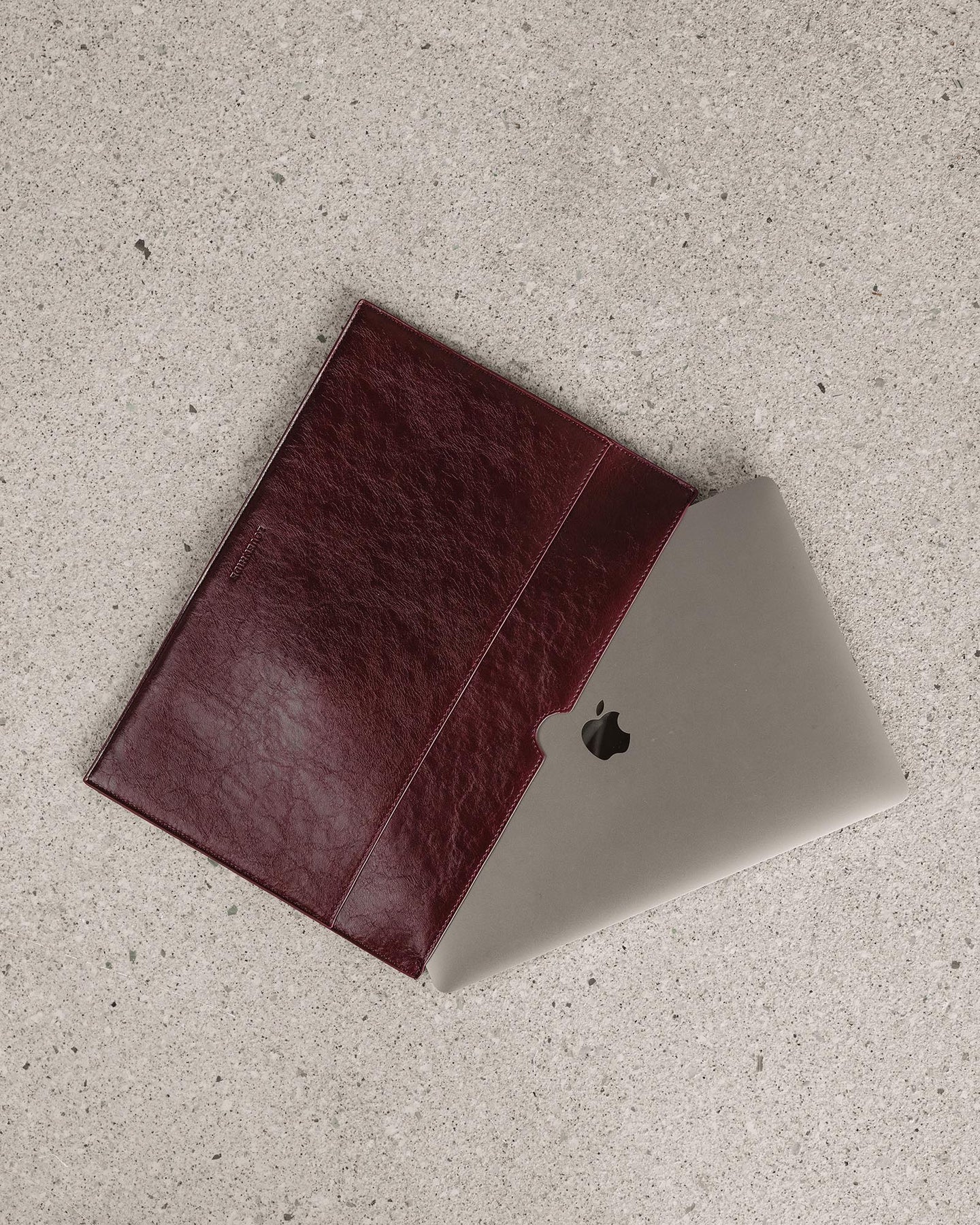 Brooke Laptop Slip Burgundy Patent - Pure Apotheca