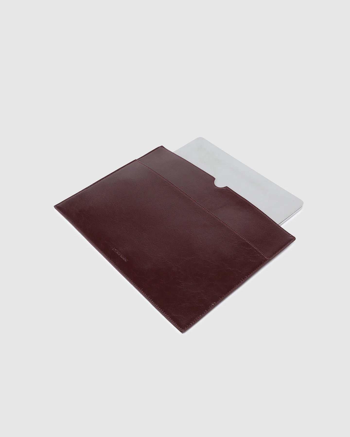 Brooke Laptop Slip Burgundy Patent - Pure Apotheca