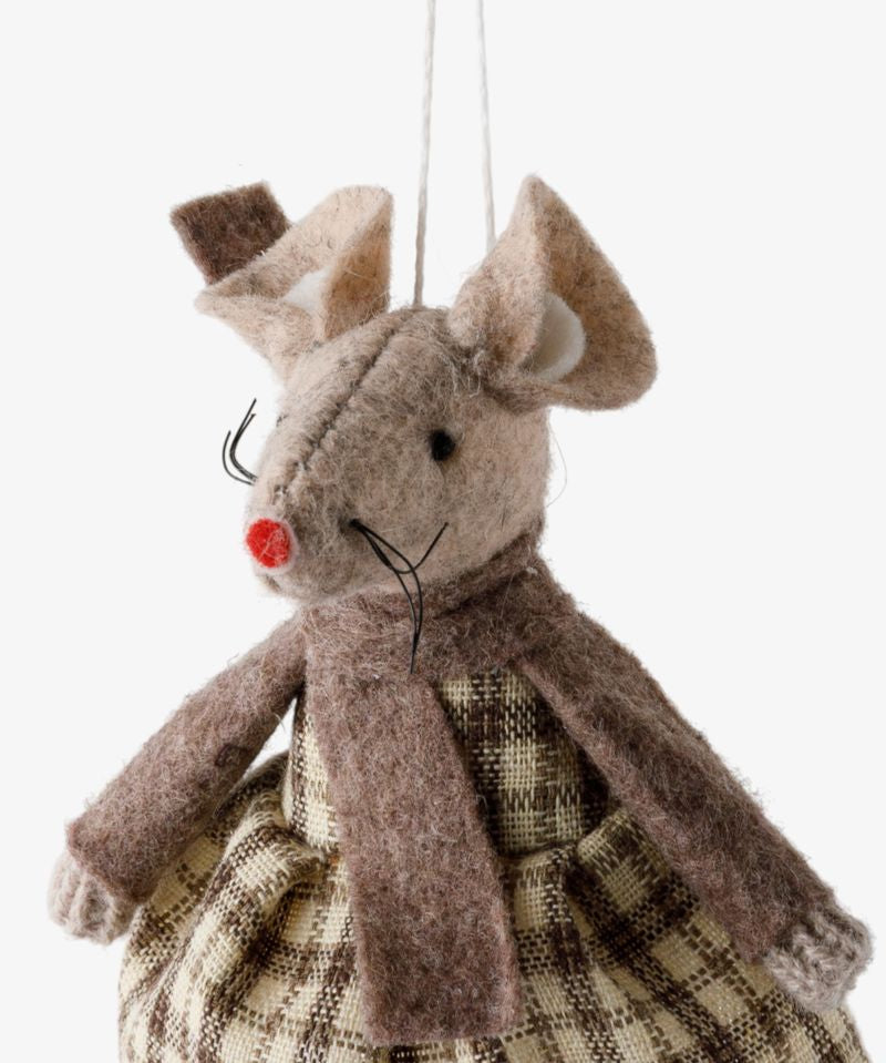 Brown Hilary Mouse Hanging - Pure Apotheca