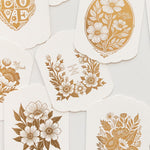 Bunches of Birthday Love Scallop Card - Pure Apotheca