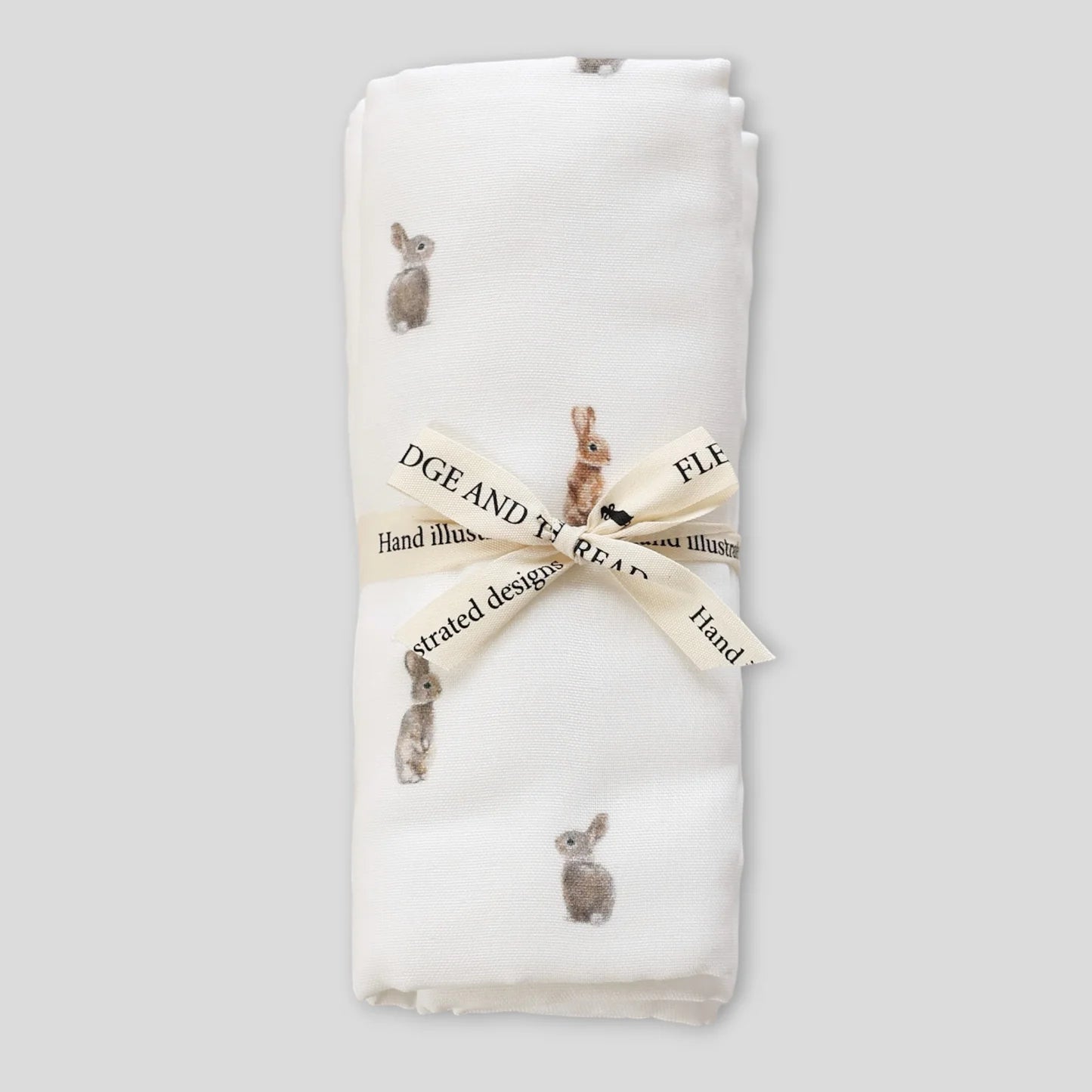 Bunny Burp Cloth 2pk - Pure Apotheca