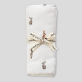 Bunny Burp Cloth 2pk - Pure Apotheca