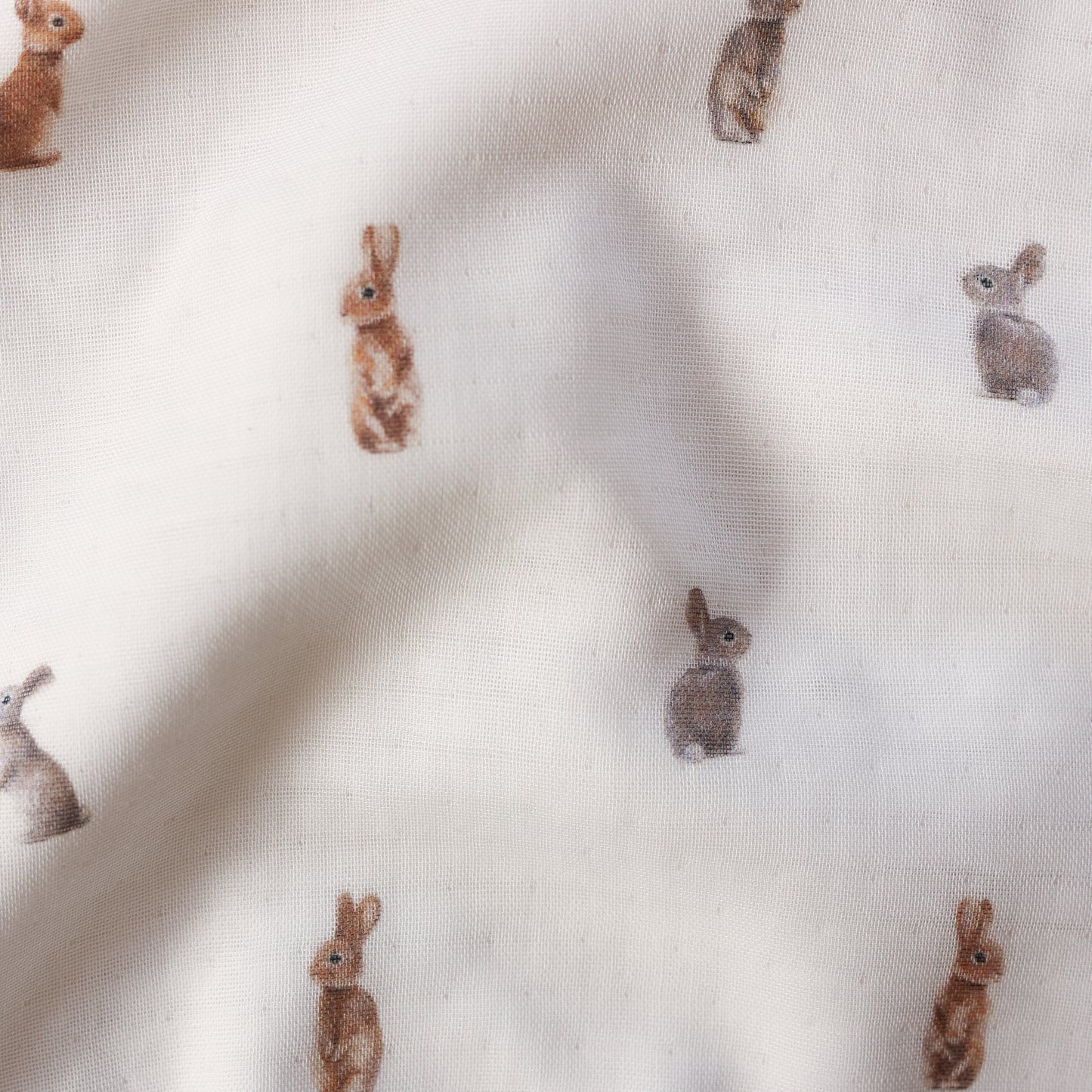 Bunny Burp Cloth 2pk - Pure Apotheca