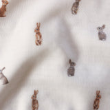 Bunny Burp Cloth 2pk - Pure Apotheca