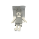 Bunny Cotton Rattle Toy Sage - Pure Apotheca