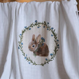 Bunny Muslin Swaddle - Pure Apotheca