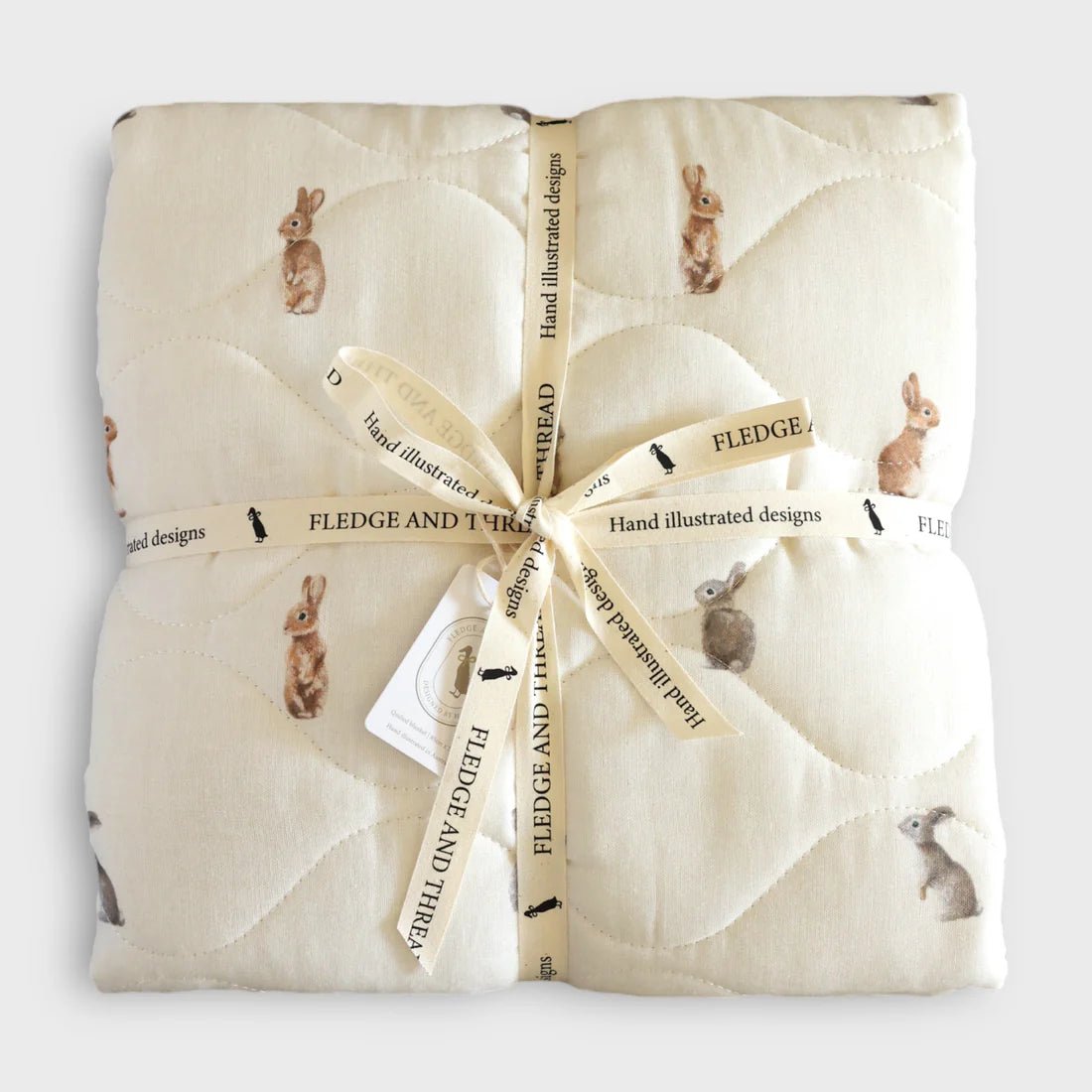 Bunny Quilted Blanket - Pure Apotheca