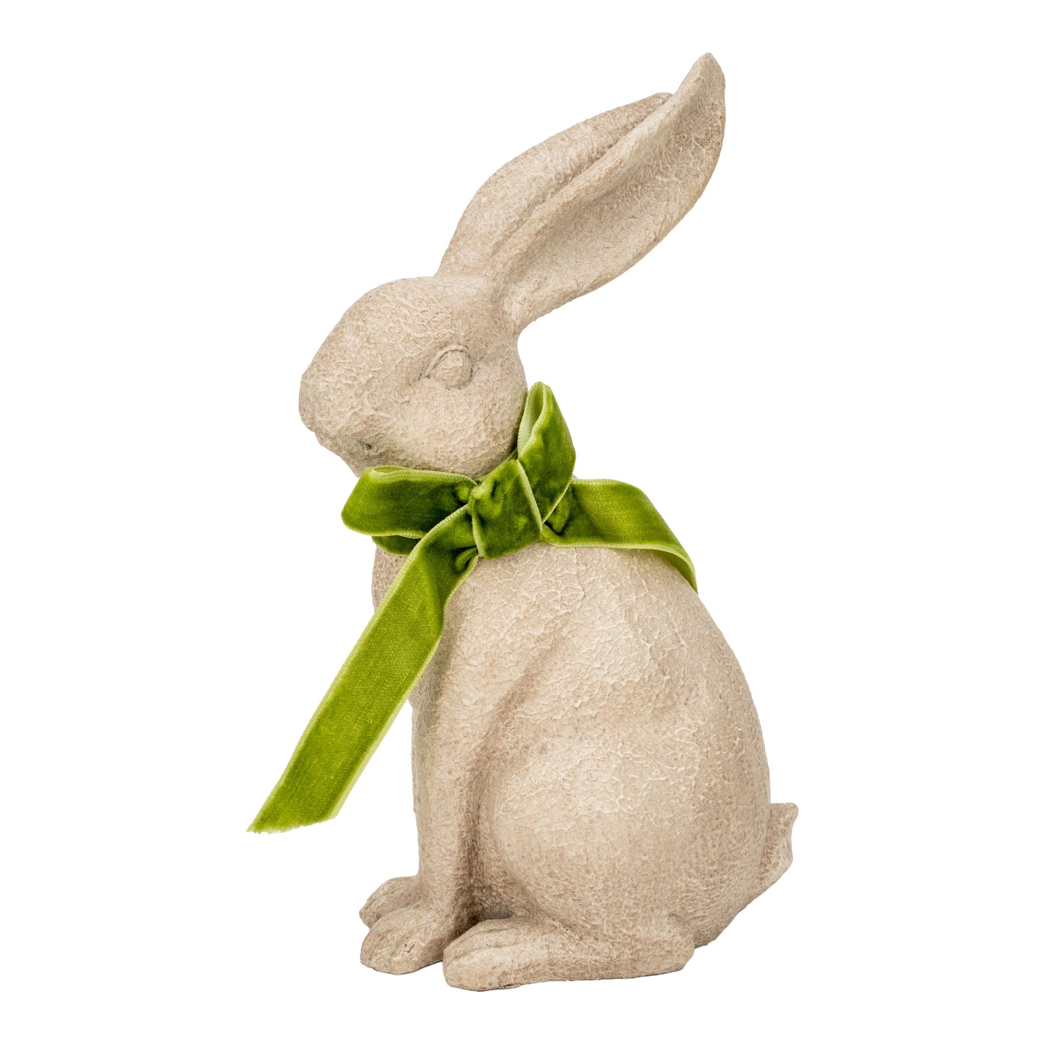 Bunny with Green Bow 21cm - Pure Apotheca