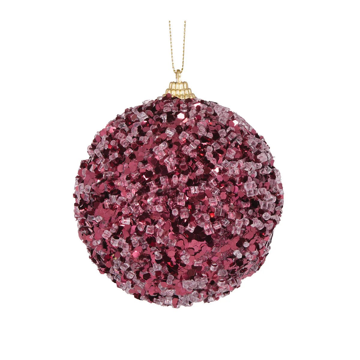 BURGUNDY CRYSTALS BAUBLE - Pure Apotheca