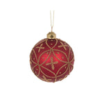 BURGUNDY EMBELLISHED BAUBLE - Pure Apotheca