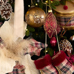 BURGUNDY EMBELLISHED DROP BAUBLE - Pure Apotheca