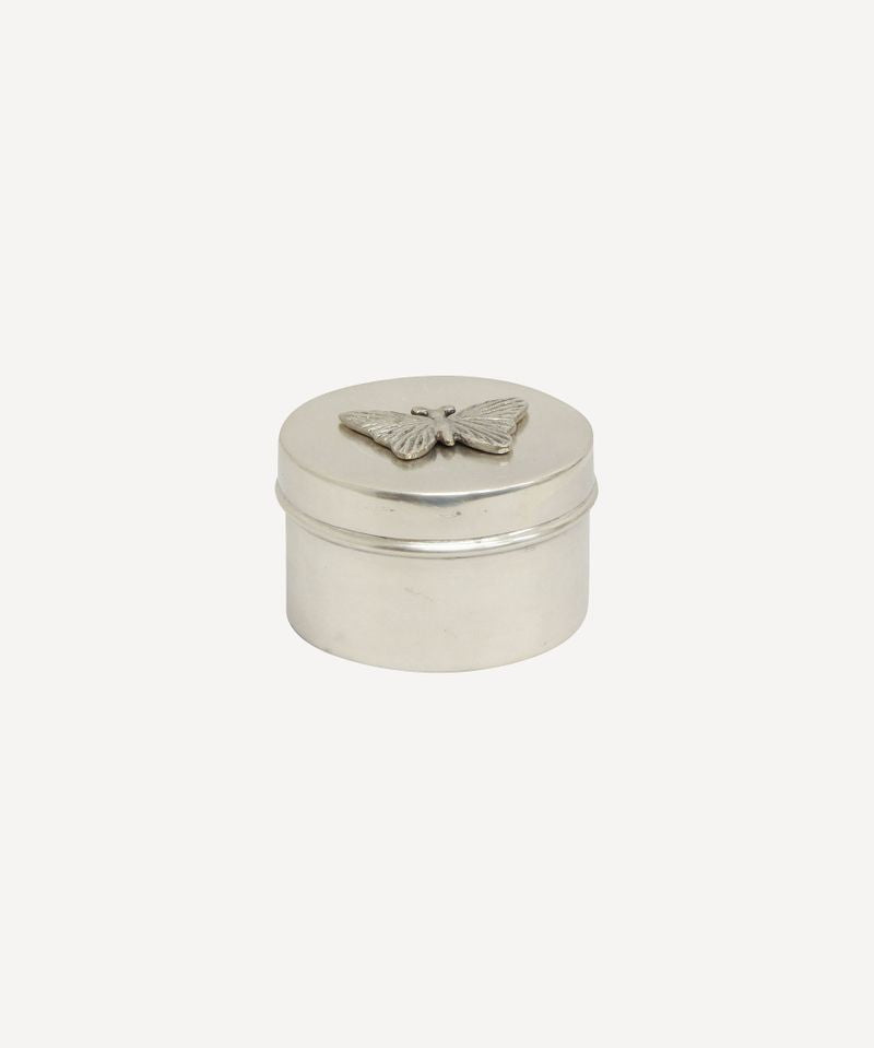 Butterfly Round Cannister - Pure Apotheca