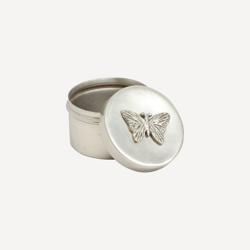 Butterfly Round Cannister - Pure Apotheca