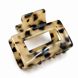 Tortoise Shell Hair Clip Beige