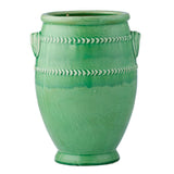 Cabanyal Ceramic Urn 26x24.5x36cm Green - Pure Apotheca