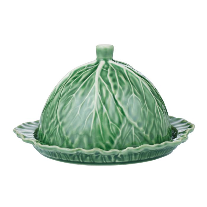 Cabbage Ceramic Cheese/Butter Dome 18x10.5cm - Pure Apotheca