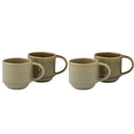 Calice Ceramic Mugs Olive Set/4 - Pure Apotheca
