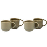 Calice Ceramic Mugs Olive Set/4 - Pure Apotheca