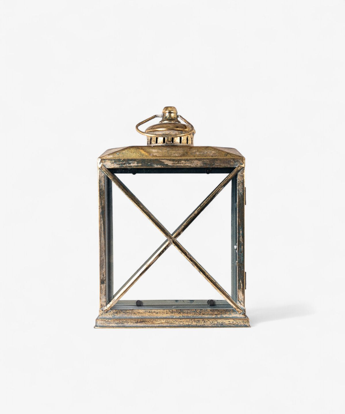 Calypso Lantern Aged Gold Small - Pure Apotheca