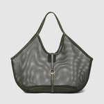 Calypso Mesh Tote Bag - Olive - Pure Apotheca