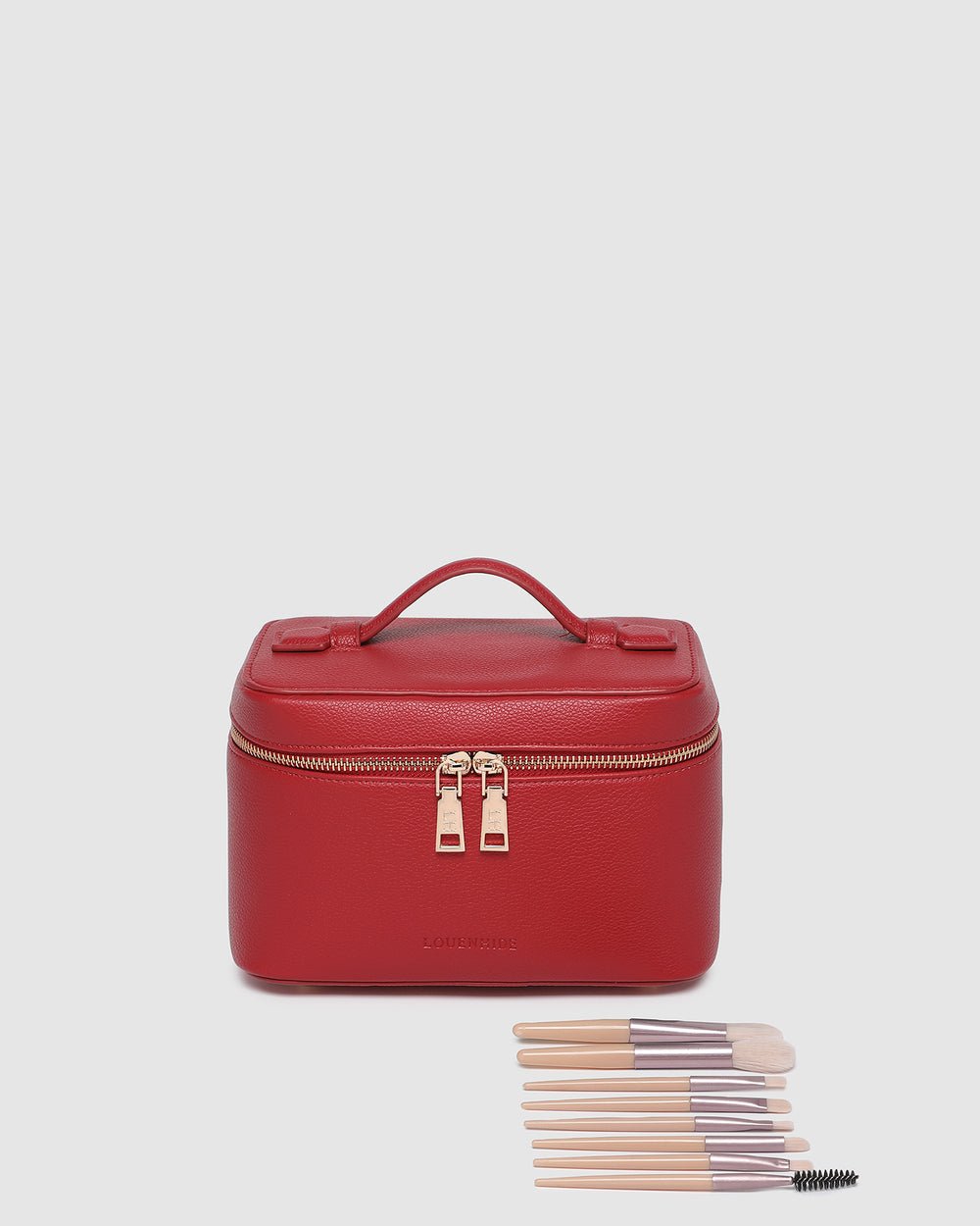 Camden Cosmetic Case Red - Pure Apotheca