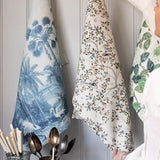 Camellia Tree Linen Tea Towel - Pure Apotheca