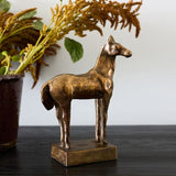 Camelot Horse Sculpture Antique Gold - Pure Apotheca